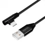 Cavo USB LogiLink CU0137 USB 2.0 0,3 M USB A a USB C nero
