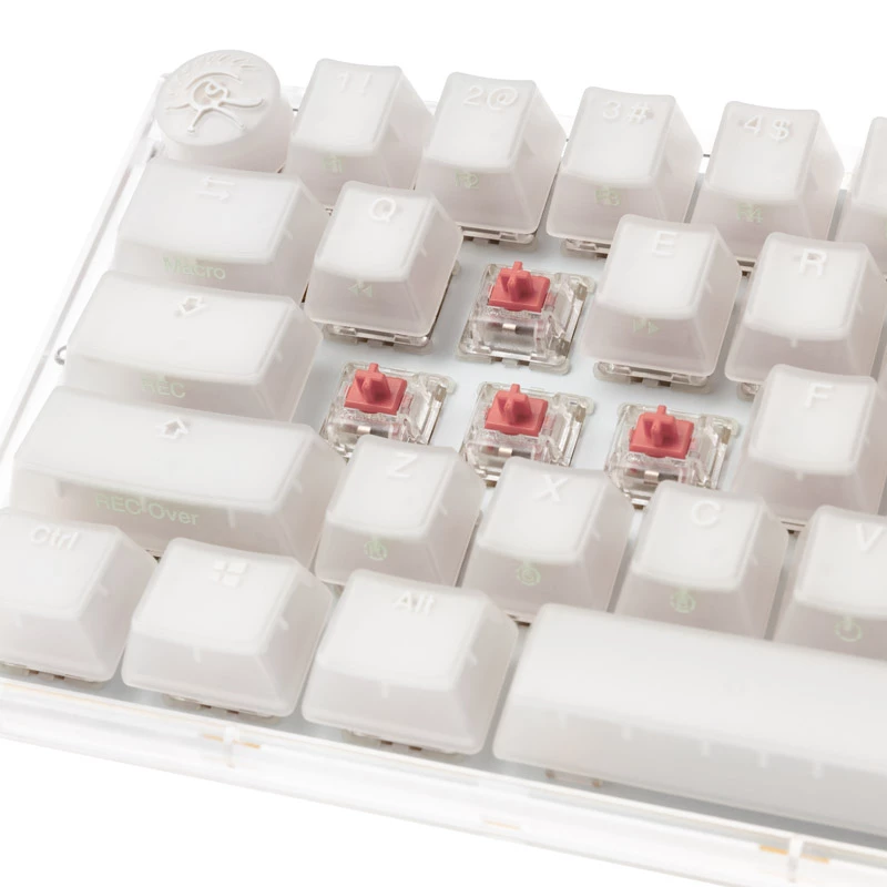 Ducky One 3 Aura White Mini tastiera gaming USB QWERTY US International