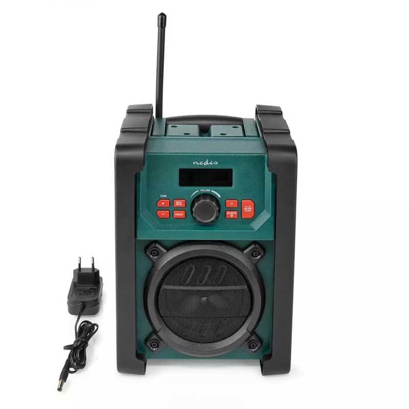 Radio Nedis RDDB3100GN 15W Bluetooth IP65 nero/verde