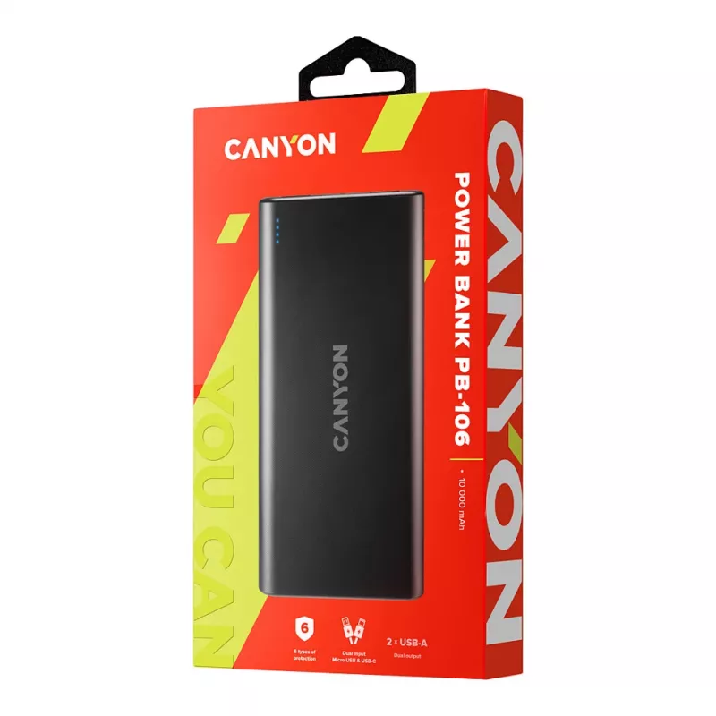 Caricabatterie portatile Canyon PB-106 10000 mAh