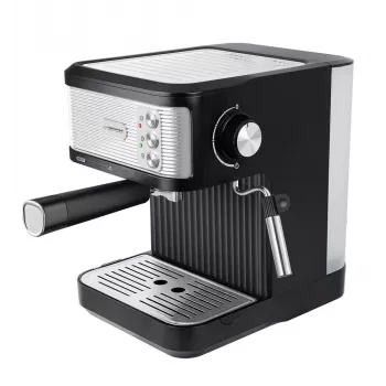 Macchina per caffè espresso ESPERANZA EKC011 — serbatoio acqua 1,8 L, 850 W, 20 bar, controllo touch, monta latte