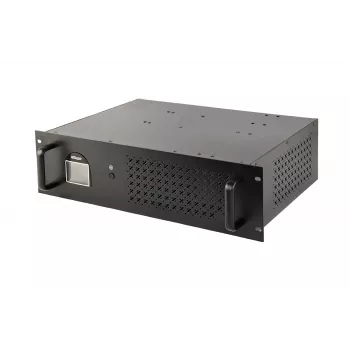 Gembird - UPS rack 19'' 3,4U 1500VA, 4x uscita IEC 230V, ingresso IEC14, RJ11, USB, LCD line-interactive 1,5 kVA 900 W 4 prese