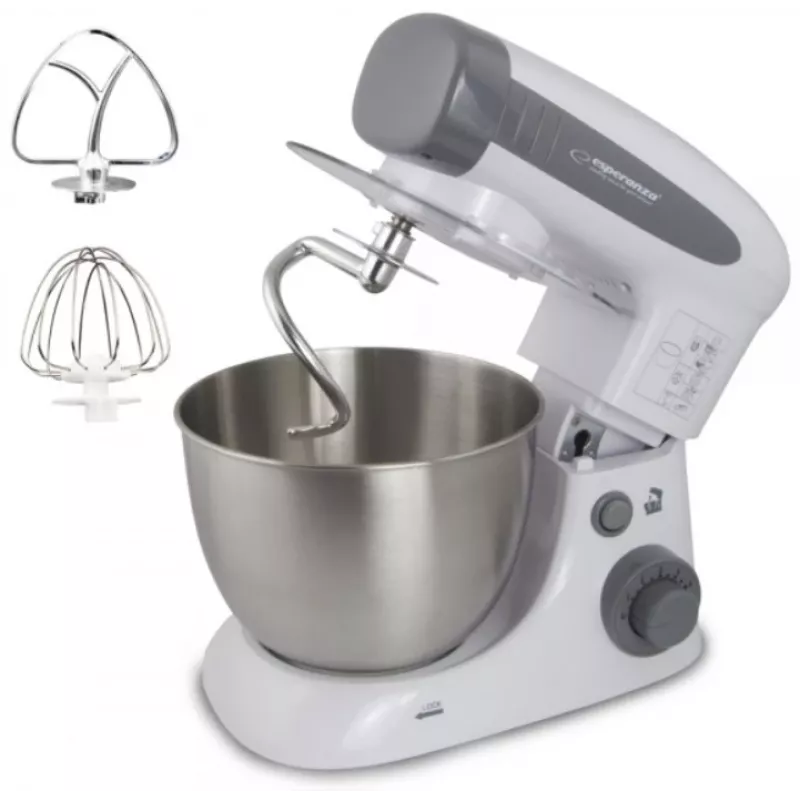 Esperanza EKM024 Cooking Assistant impastatrice planetaria, 800 W, 4 l