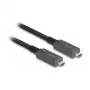 Adattatore per cavo video DeLOCK 84146 5 m USB Type-C nero