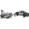 Dodge RAM 2500 pickup della polizia con barca