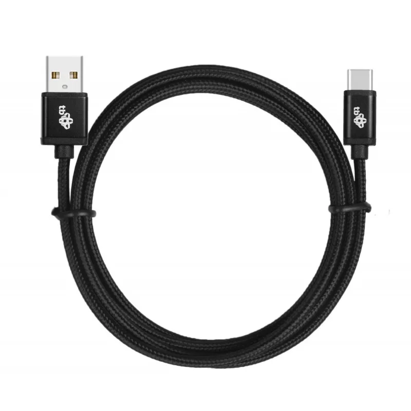 Cavo USB - USB C 3 m a nastro nero