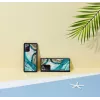 Custodia protettiva iKins per Samsung Galaxy Note 20 — design Aqua Agate