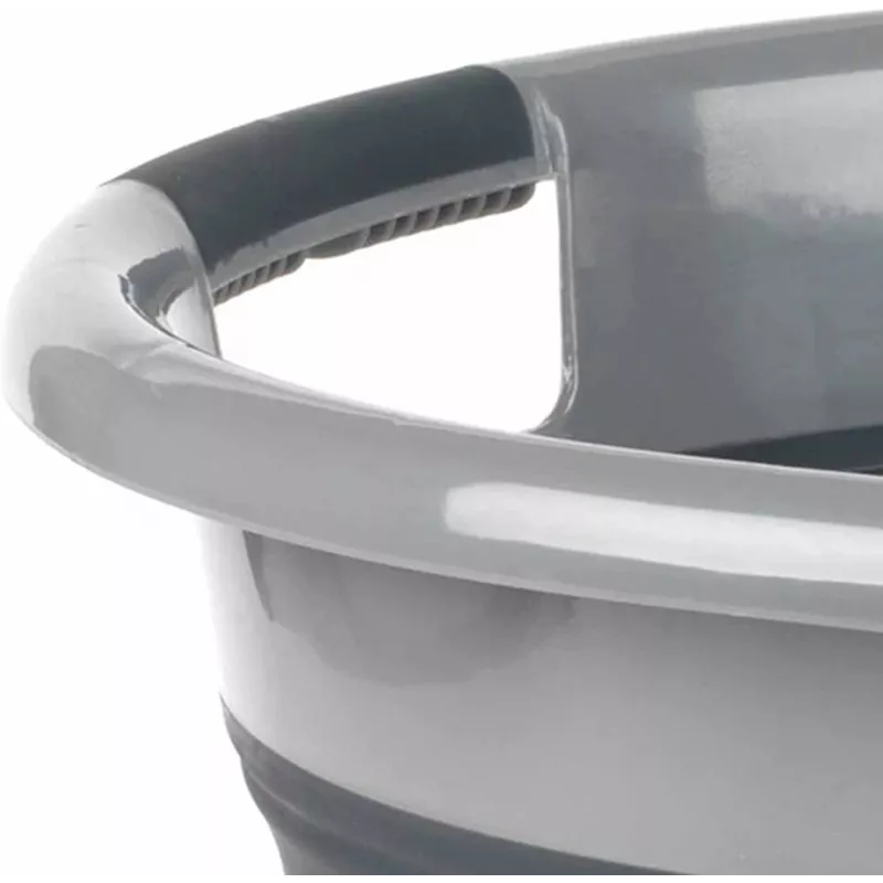 Cesto portabiancheria Russell Hobbs LA053879GRYFEU7 27L pieghevole
