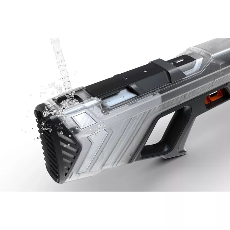 Pistola ad acqua SpyraOne SpyraGO Clear trasparente — pistola ad acqua ricaricabile compatta SPGO1T