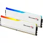 DIMM 32 GB DDR5-6000 (2x 16 GB) kit dual, memoria bianco, F5-6000J3636F16GX2-RM5RW, Ripjaws M5, INTEL XMP