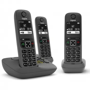 Telefono analogico/DECT Gigaset AE690A con identificazione del chiamante senza fili 3 cordless