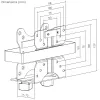 Supporto per mini computer MC-115W