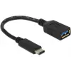 Delock adattatore USB - USB Type-A (F) a 24 pin USB-C (M)