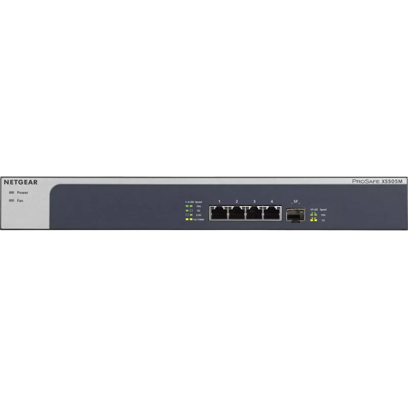 NETGEAR XS505M unmanaged 10G Ethernet (100/1000/10000) grigio, argento