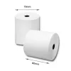 Qoltec 51892 rotolo termico 80 x 80 | 55 g/m² | 10 pezzi | senza BPA