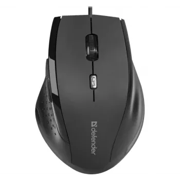 DEFENDER MOUSE CON FILO ACCURA MM-362 NERO OTTICO 1600DPI 6P 52362