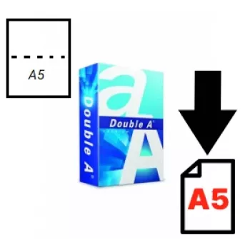 Carta Double A (categoria A), A5, 80 g, 500 fogli