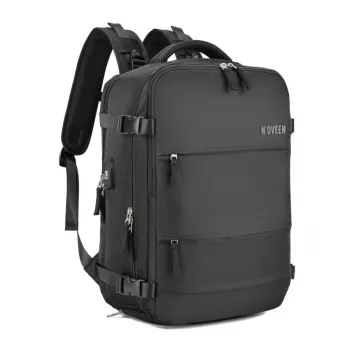 Zaino NOVEEN CTB400 unisex 25 L, poliestere, 40×25×20 cm, nero
