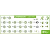 Pista di biglie Ravensburger GraviTrax espansione Skytrax da 8 anni