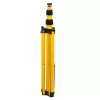 Stativo MACLEAN MCE583 regolabile in altezza per fari, struttura in metallo, giallo