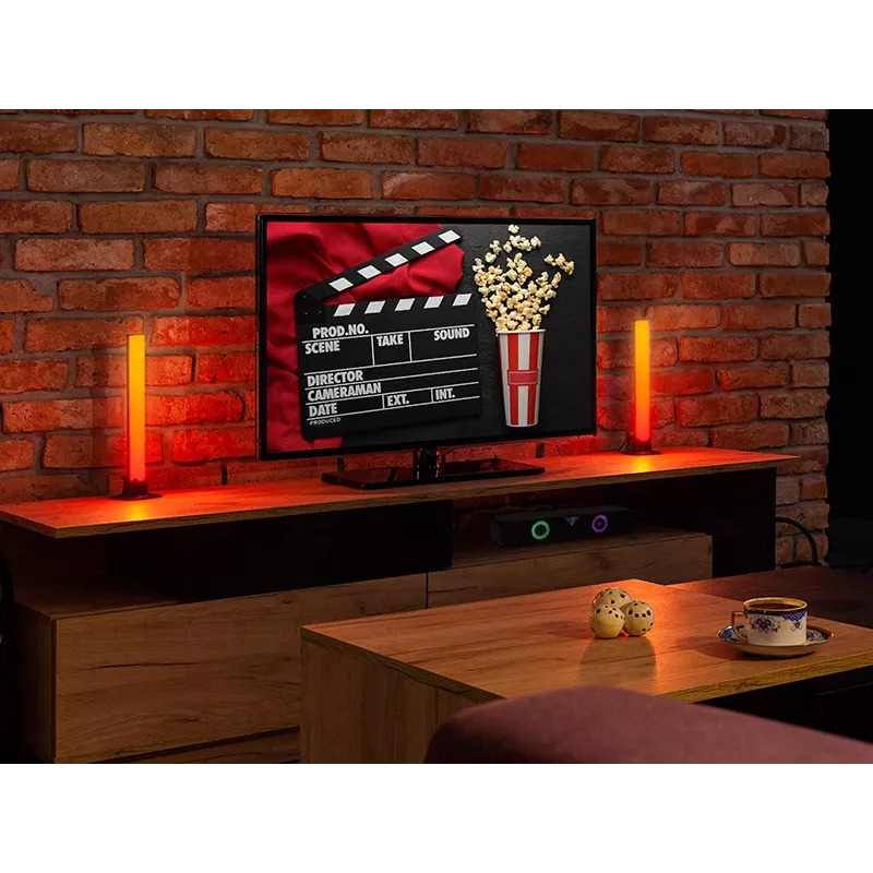 Tracer Smart Desk - Lampada da scrivania - LED - luce RGB (confezione da 2)