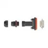 Connettore maschio D-Sub 15 pin DeLOCK con custodia IP67 impermeabile