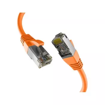 EFB-Elektronik CAT8.1 ARANCIONE 10m Cavo patch RJ45 S/FTP PIMF LSZH 2000MHZ 40GB cavo di rete Produttore: EFB Elektronik (EC020200285)