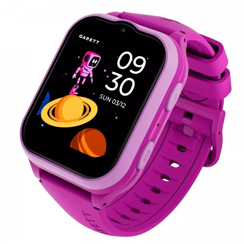 Smartwatch per bambini Garett Kids eSim 4G rosa