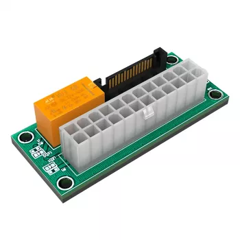 Scheda adattatore di alimentazione Akasa AK-CBPW28-KT02 24 pin ATX a connettore di alimentazione SATA
