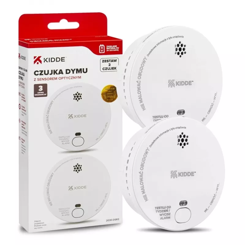 Set due rilevatori di fumo 2030-DSR3 KIDDE