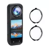 Protezione obiettivo Puluz PU749T per fotocamera Insta360 X5 — accessorio paraluce