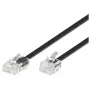 Cavo telefonico Microconnect MPK451S RJ11 RJ45 1m nero