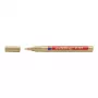 Edding 751 pennarello oro bianco 1 mm