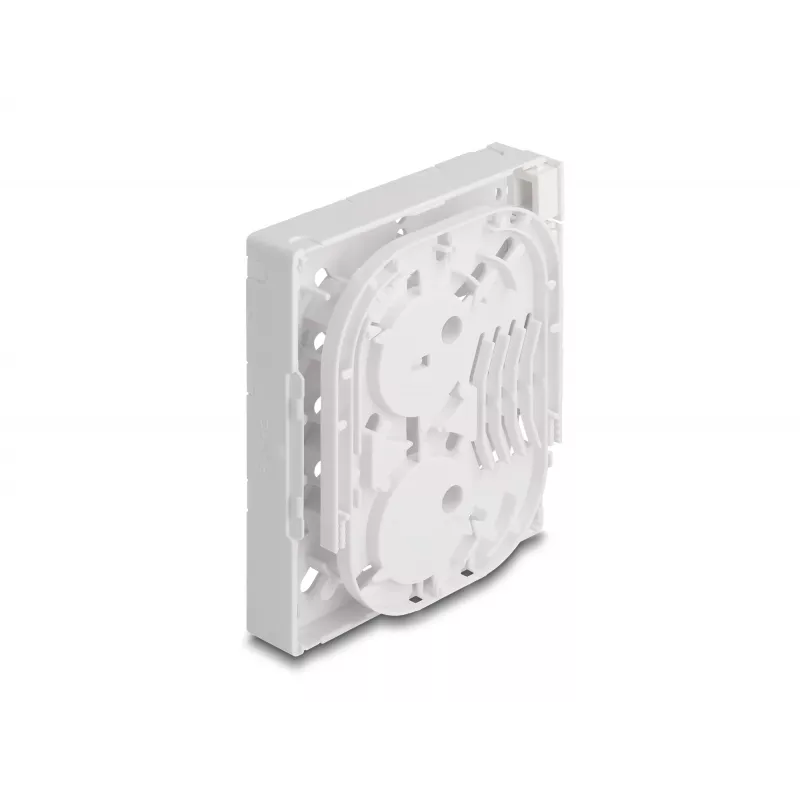 DeLOCK presa in fibra ottica FTTH a parete 4 x SC simplex LC duplex bianco
