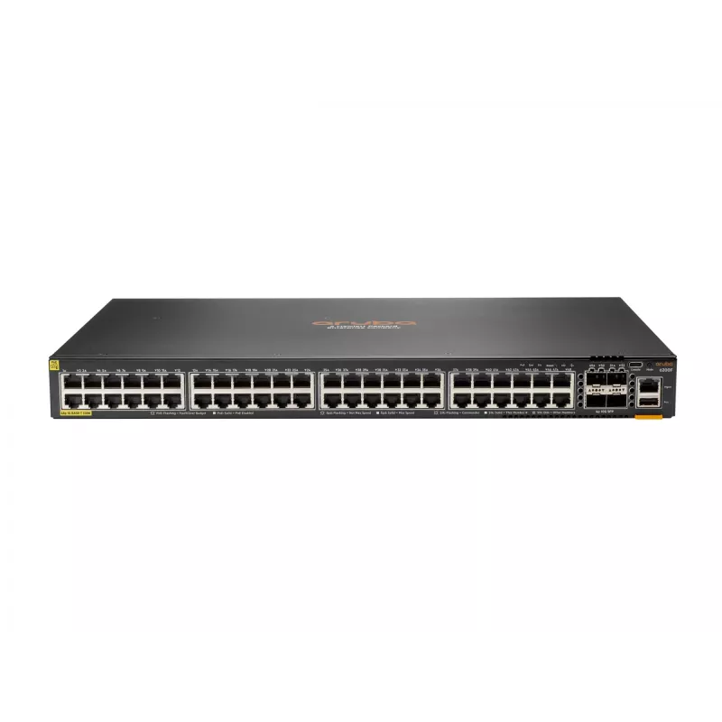 Switch HPE Aruba Networking CX 6200F 48G 4SFP – Managed