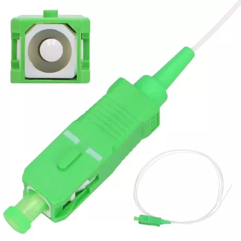 Pigtail SC/APC singlemode Extralink G.657.A1 900µm FTTH 1,5 m, Easy Strip, bianco