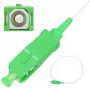 Pigtail SC/APC singlemode Extralink G.657.A1 900µm FTTH 1,5 m, Easy Strip, bianco