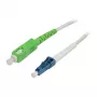 Cavo patch fibra ottica 1 fibra 5 m LC-SC (APC8 gradi) - 9/125u - bevel - G657.A2 - Synergy21 -