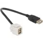 Cavo USB DeLOCK 86329 0,24 m nero