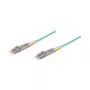 Cavo patch fibra ottica duplex OM3 (multimodale, 50/125) LC/LC, 10m, Good Connections® (LW-810LC3)