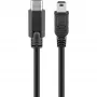 Cavo USB Goobay 67989 0,5 m Mini-USB B a USB-C nero