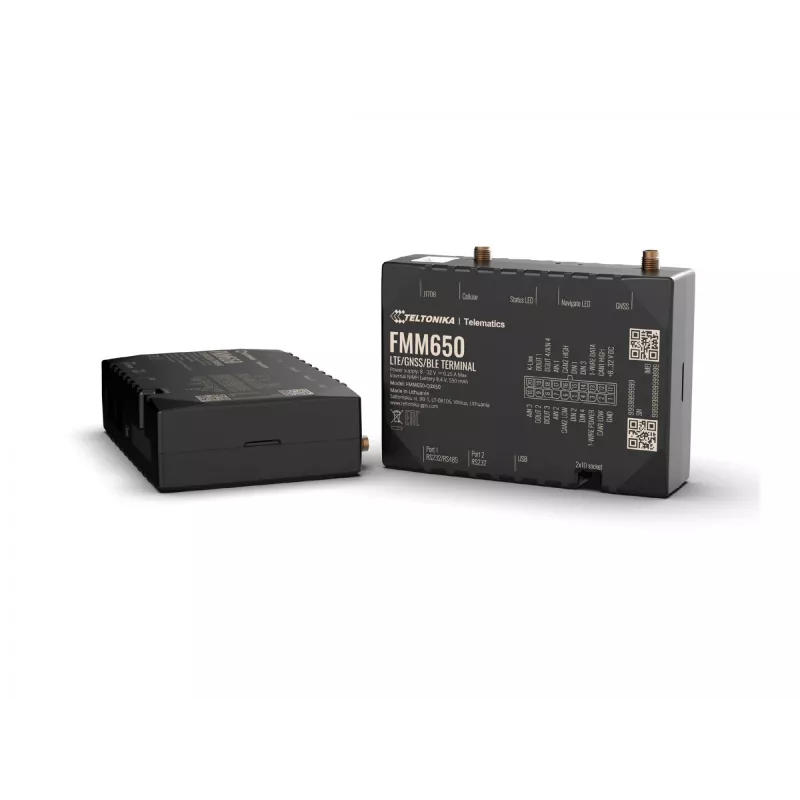 GPS-Tracker TELTONIKA TELEMATICS FMM650 — connettività 4G, design compatto