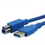 Cavo USB MediaRange MRCS150 USB 3.2 Gen 1 5 m USB A USB B blu