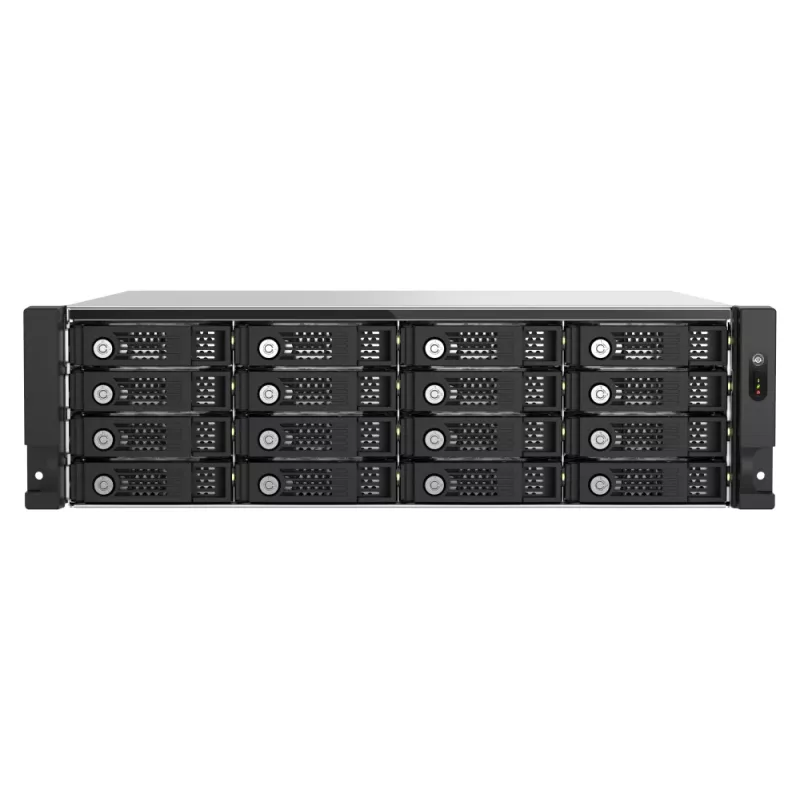 QNAP - TL-R1600PES-RP - Array di dischi - 16 vani (SATA-600 / SAS-3) SAS 12Gb/s (esterno) installabile a rack 2U