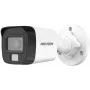 Hikvision DS-2CE16D0T-LFS(2.8mm) telecamera bullet 4 in 1, 2 MP, obiettivo da 2,8 mm, Turbo HD TVI/AHD/CVI/CVBS, IR 30 m, luce bianca 20 m, microfono integrato, IP67