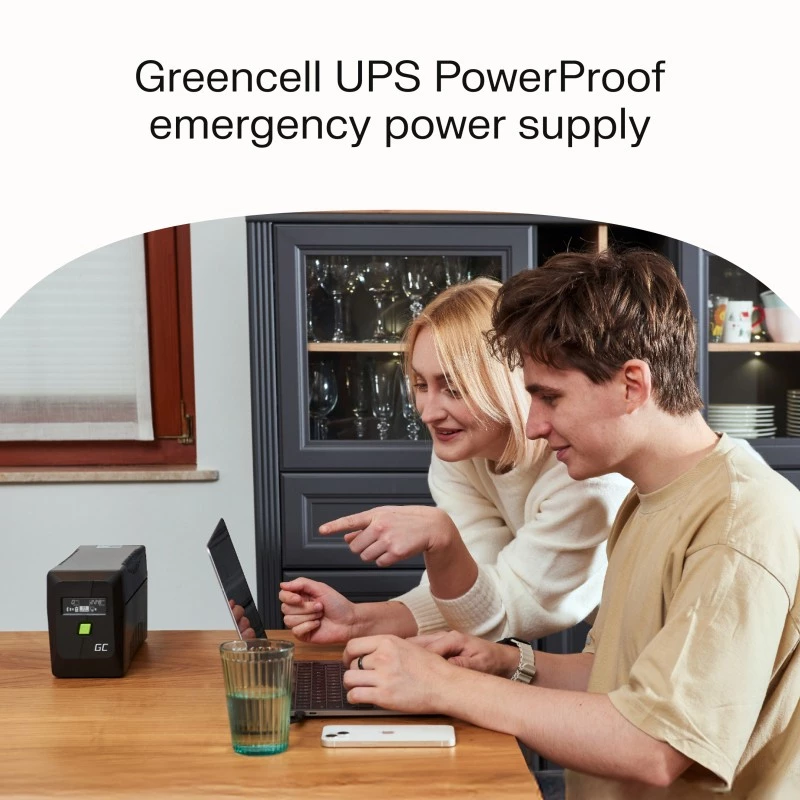 UPS Green Cell UPSLP700 (gruppo di continuità) Line-Interactive 1 kVA 700 W 4 uscite AC