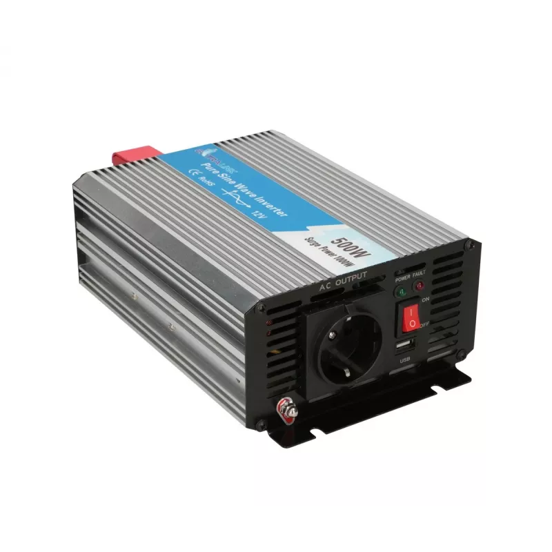 Convertitore di tensione Extralink OPIP-500W 12V 500W onda sinusoidale pura