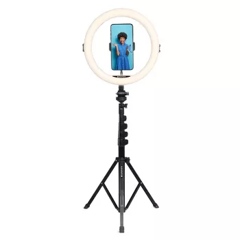 Agfa Arl11xl Ring Light LED Ring 11 pollici + treppiede + telecomando