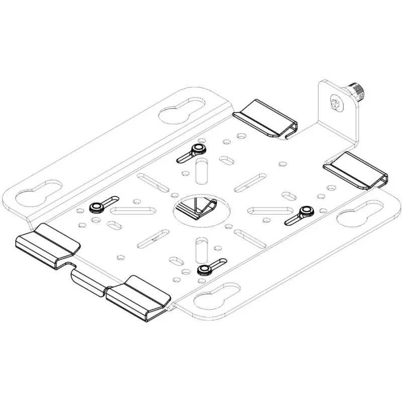 Supporto a barra T per WLAN access point Lancom Systems LX-7000 per LX-7500 LX-7300, bianco, confezione da 5