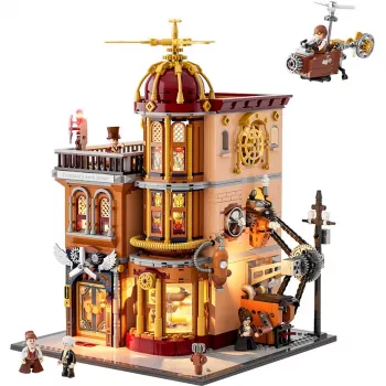 Steampunk Flying Club, giocattolo da costruzione